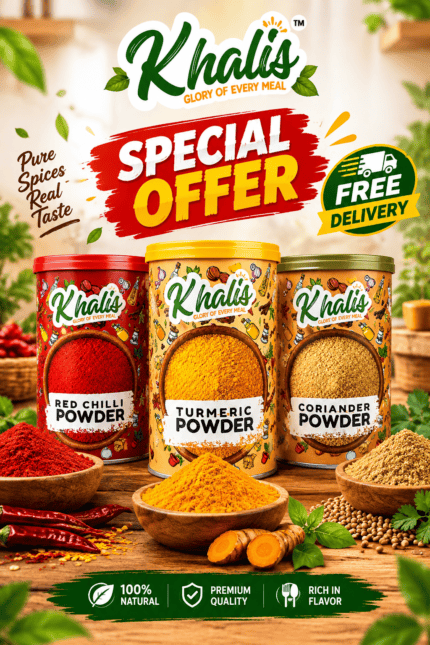 Special Offer – on Khalis Premium Spices