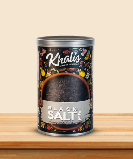 Khalis Premium Black Salt – Tangy & Digestive
